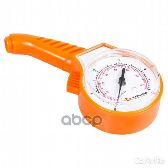 Манометр стрелочный пластиковый 5 атм (APR-M-05