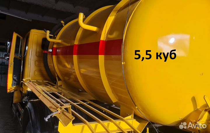 Откачка септика, колодца, выгребных ям, туалет