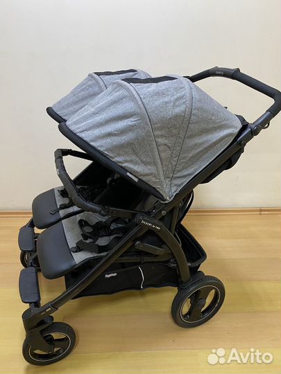 Коляска для двойни Peg Perego прокат