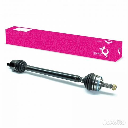 Привод в сборе Ваз 2108 с трипоидным шрусом