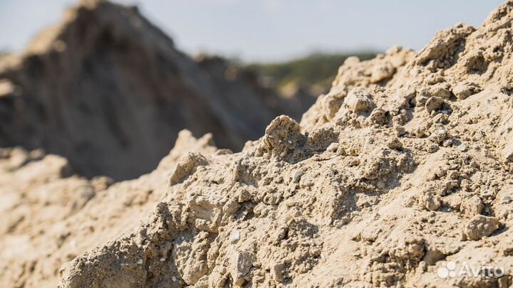 Песок карьерный от местного завода