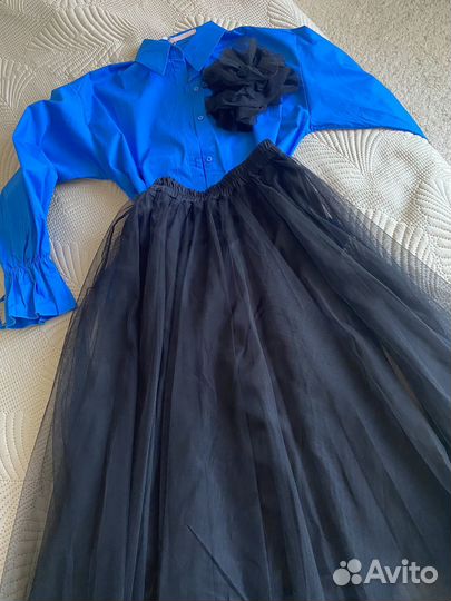 Юбка женская +бант новая 44-46