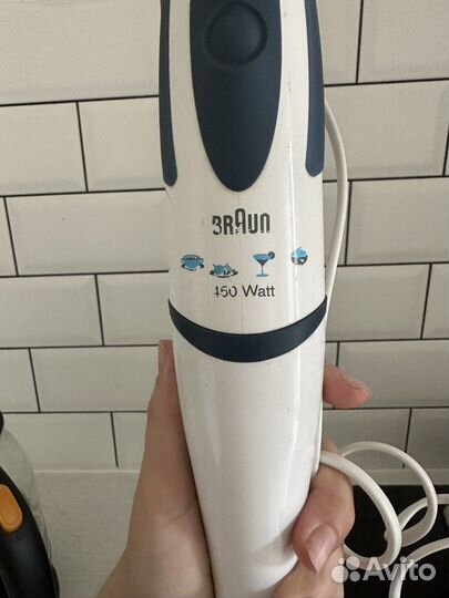 Блендер погружной braun