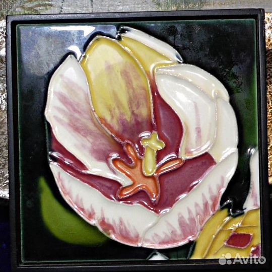 Moorcroft.Англия.Панно.Картина.Декор.Фарфор