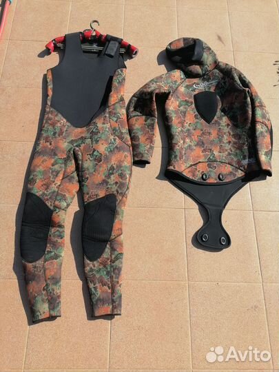 Гидрокостюм для подводной охоты 7мм