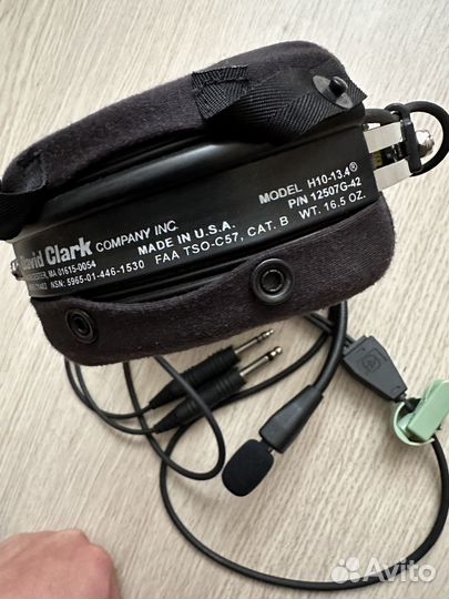 Наушники авиационная гарнитура