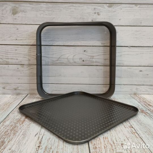 Форма для выпечки Доляна, 2828 см, съёмное дно