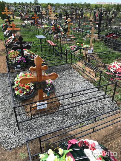 Уборка, Покраска, благоустройство могил на кладбищ