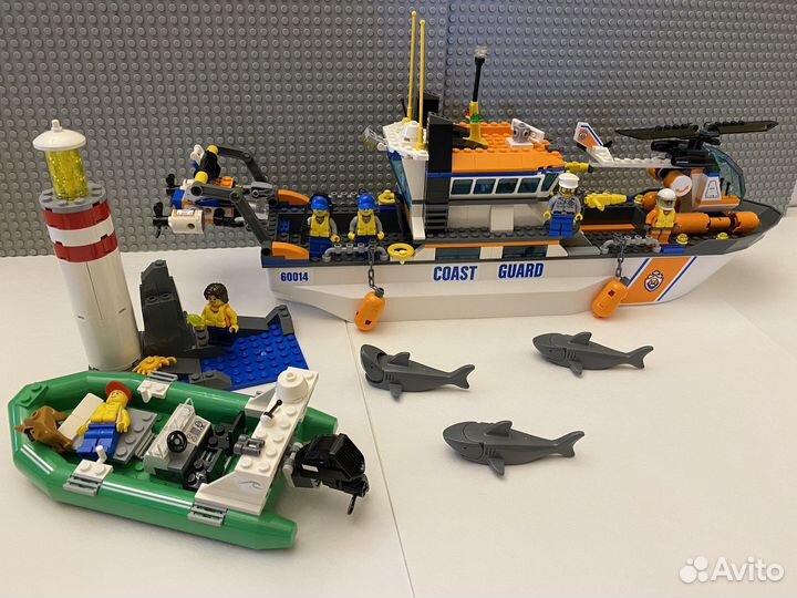 Lego City 60014 Патруль береговой охраны
