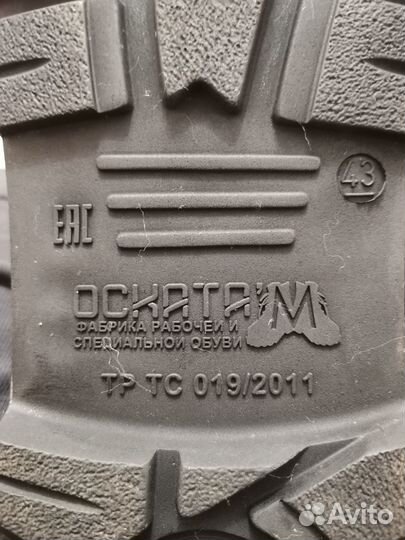 Сапоги мужские кожаные Темп-2