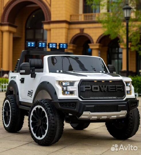 Электромобиль магазин детских машинок на пульте