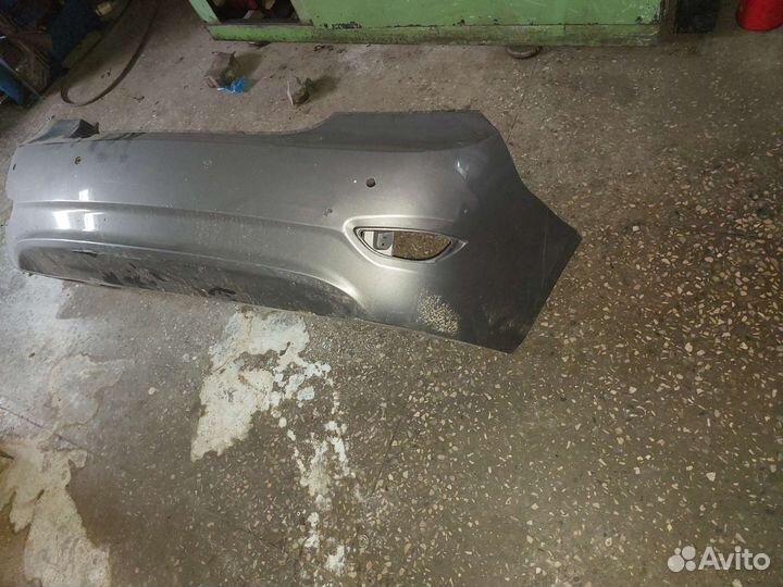 Бампер задний Hyundai Solaris 2011-2014