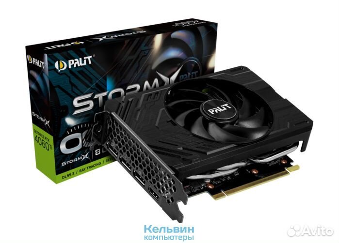 Palit GeForce RTX 4060 Ti stormx OC 8GB (NE6406TS1