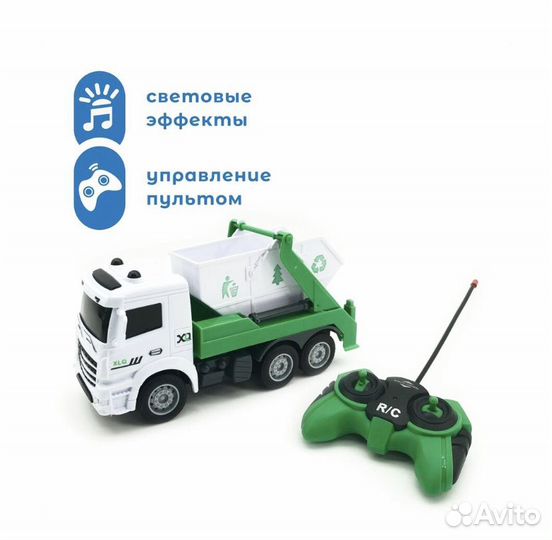 Мусоровоз DA HUA toys Машинка