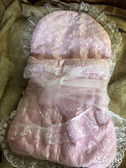 Конверт на выписку для девочки