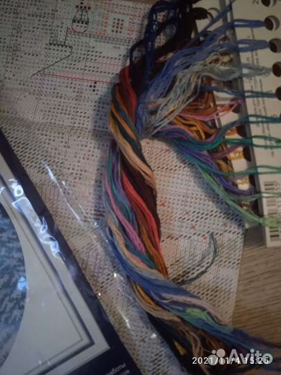 Набор для вышивания (остатки)