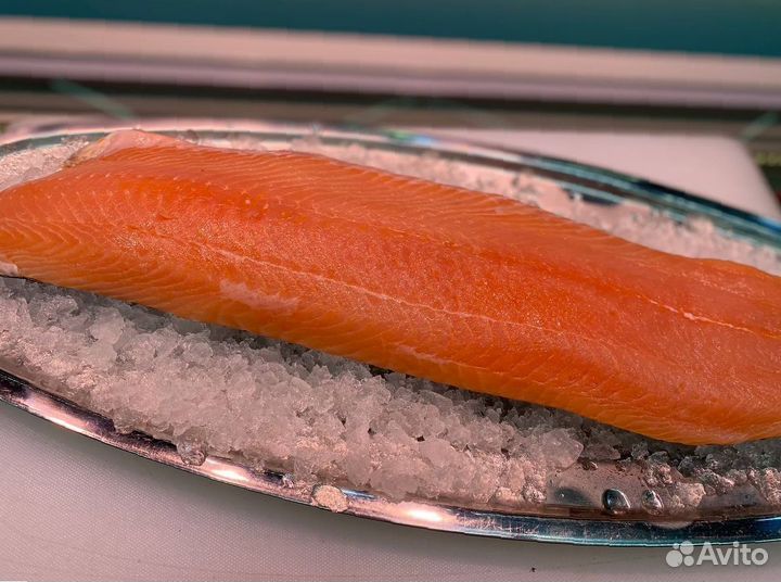 Лосось филе слабосолённый. 2023