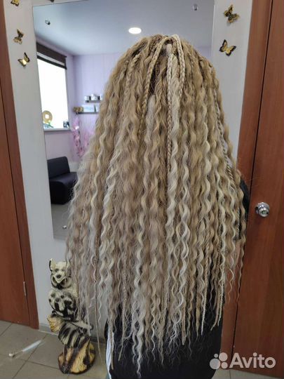 Де микс (дредолоконы, косички, синегалки)