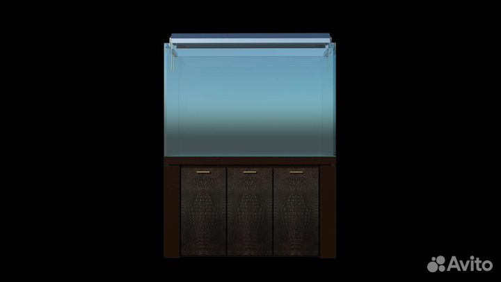 Аквариум 700 литров с декором