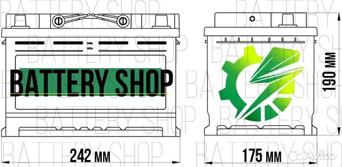 Аккумулятор на ваз аком 60 Ач