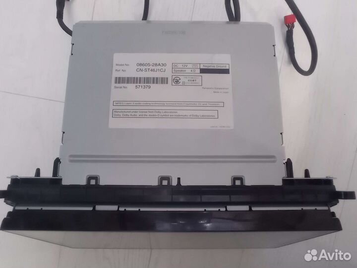 Магнитола toyota noah (3-80) nszn z66t