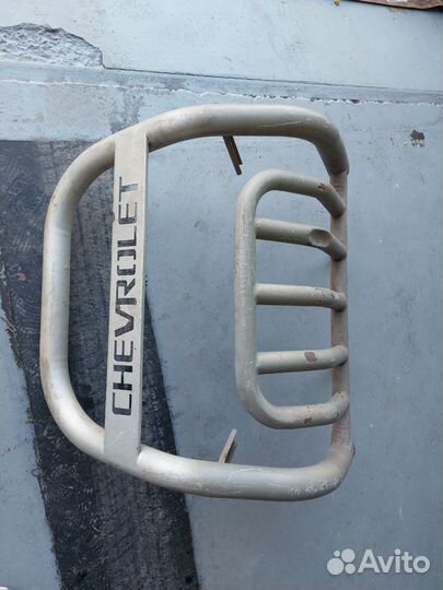 Кенгурятник на chevrolet ниву