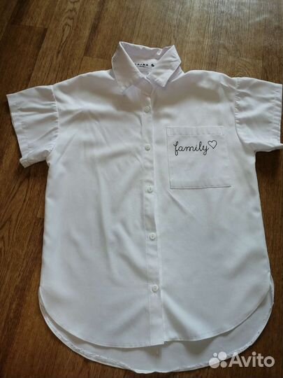 Рубашка школьная для девочки
