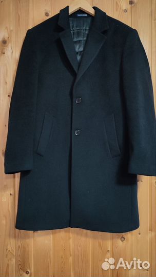 Пальто мужское черное