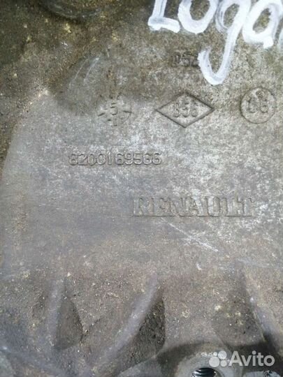 Кронштейн генератора Renault Logan 1