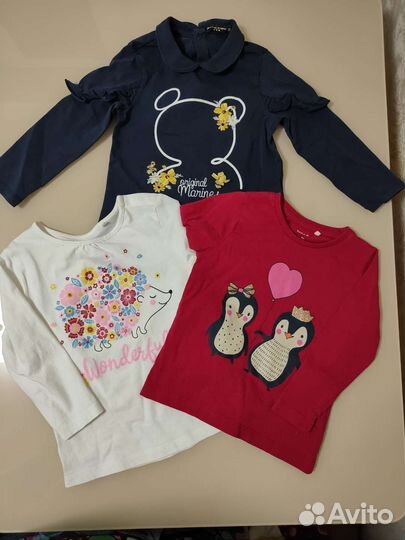Вещи для девочки 80-86, 86-92