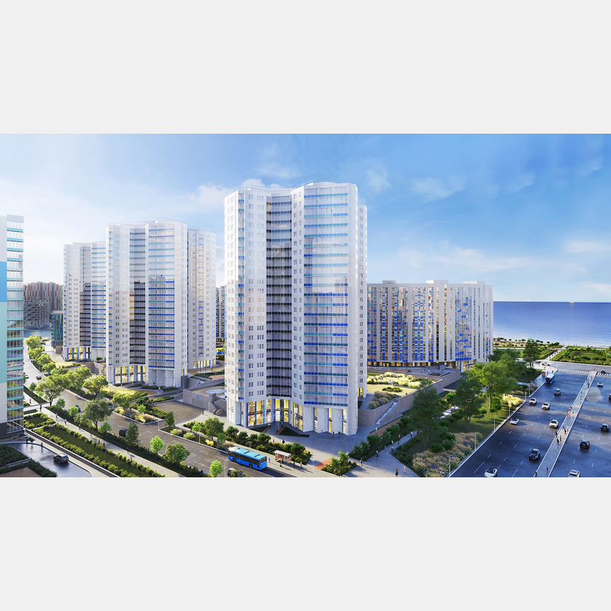 2-к. квартира, 77 м², 18/24 эт.