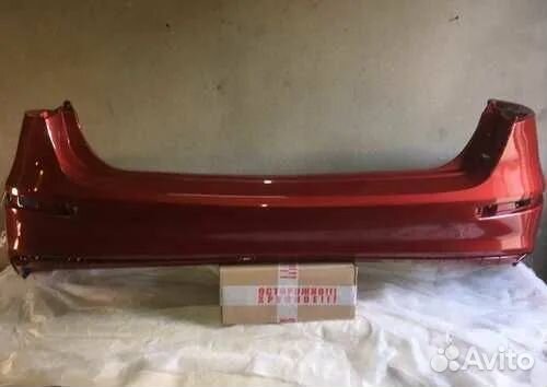 Бампер задний в цвет Kia Rio 3 рест 2015-2017