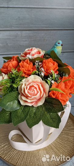 Букет из мыла новый