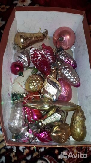 Елочные игрушки СССР
