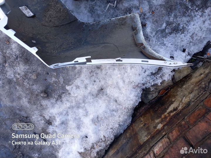 Бампер задний chevrolet cruze седан