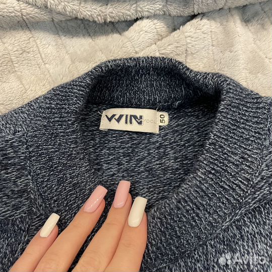 Свитер шерстяной мужской