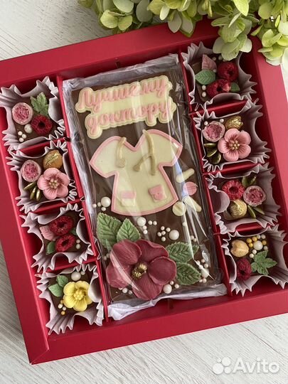 Шоколад ручной работы, подарок,цветы из шоколада