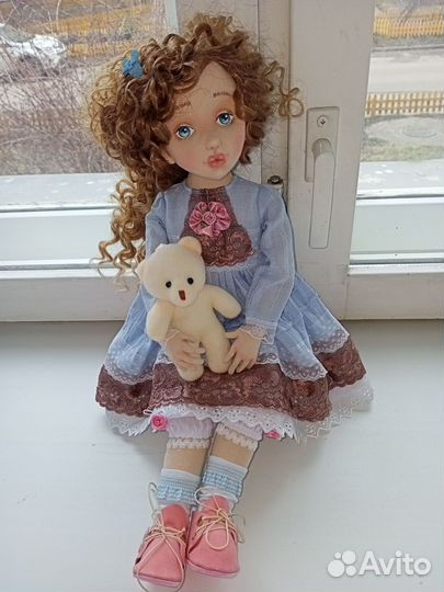 Кукла текстильная ручной работы