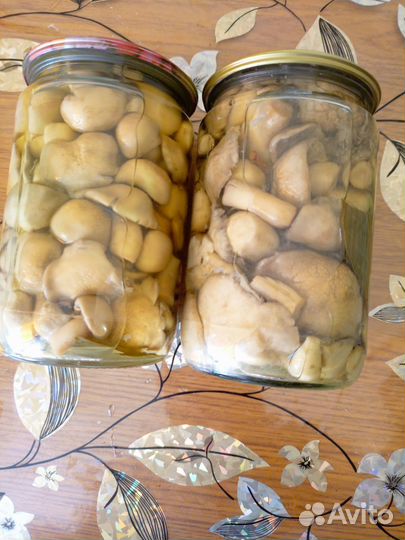 Грибы маринованные