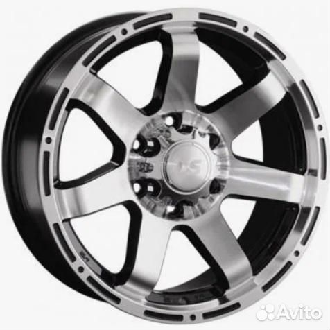 LS 1289 7.5x17 6*139.7 ET25 DIA106.1 BKF Литой