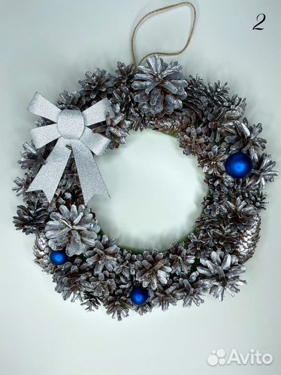 Новогодний рождественский венок