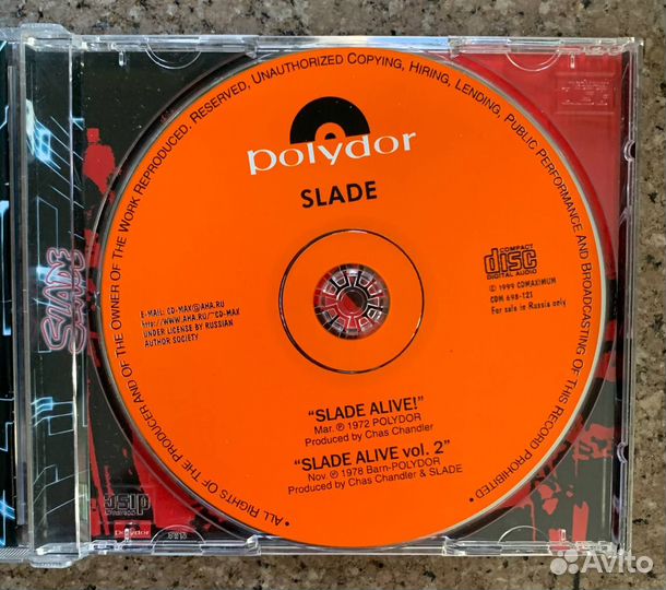 Slade – Slade Alive / Slade Alive Vol. 2 Rock CD