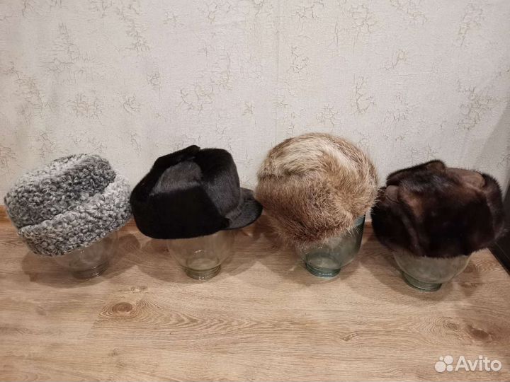 Зимняя мужская б/у шапка