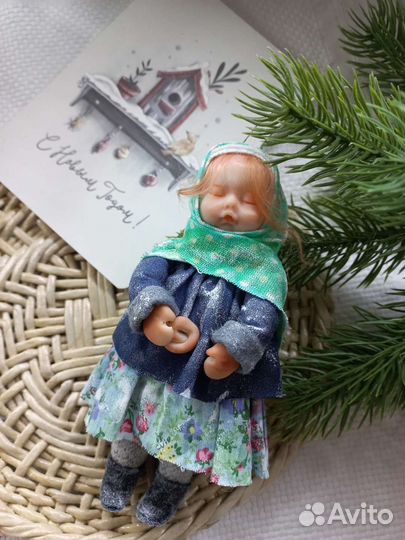 Интерьерная кукла ручной работы Кулёмушка