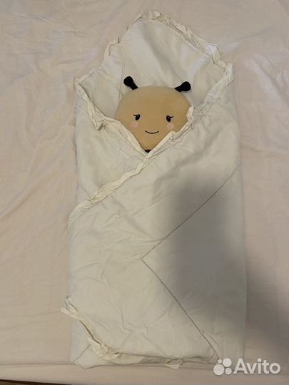 Конверт-одеяло «Папитто» с завязкой 100х100