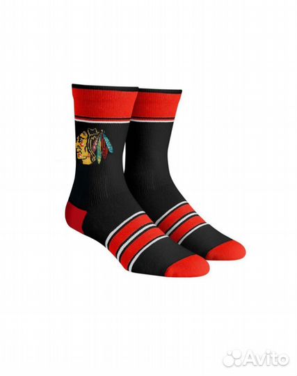 Носки спортивные elite MID CHI черно-красн(2 пары)