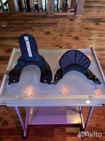 Защита шеи Leatt Brace Moto GPT и шлем Shoei