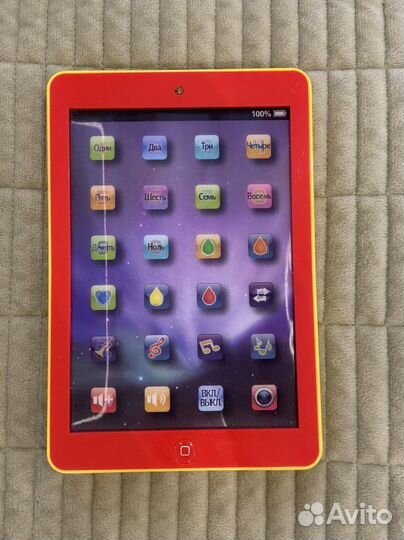 Планшет музыкалтный обучающий детский