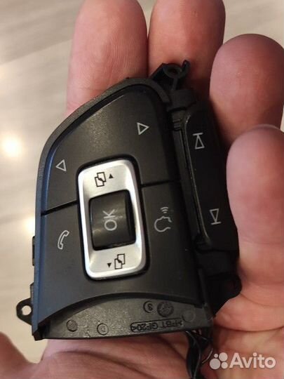 Блок кнопок руля volkswagen tiguan