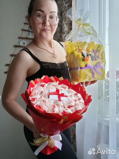 Съедобные букеты для мужчин/женщин/детям